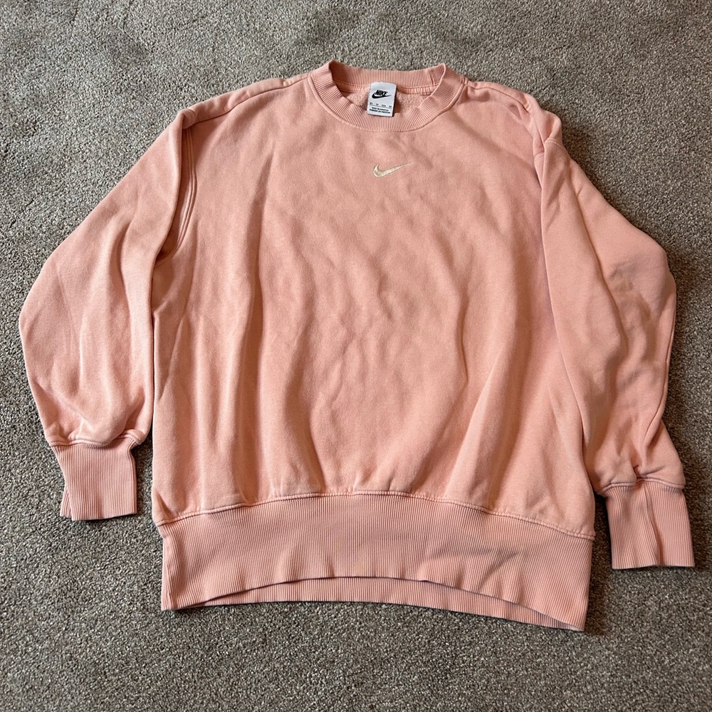 Nike Pink Crewneck Sweatshirt